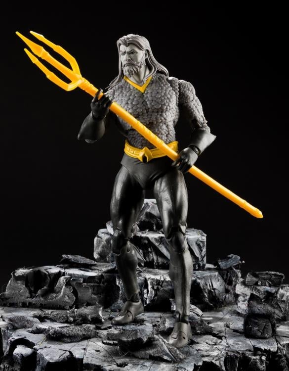 Endless Winter DC Multiverse Aquaman BBTS Exclusive Limited Black & White Accent Edition Action Figure