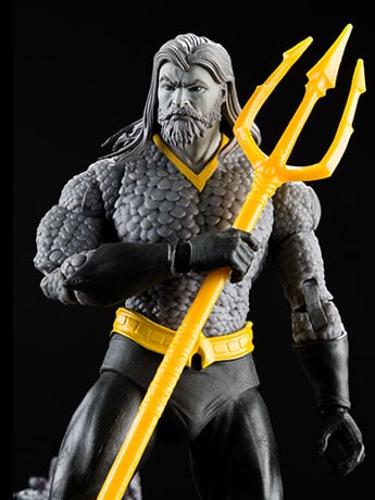 Endless Winter DC Multiverse Aquaman BBTS Exclusive Limited Black & White Accent Edition Action Figure