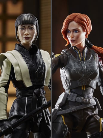 Snake Eyes: G.I. Joe Origins Classified Series Akiko and Scarlett 2-Pack